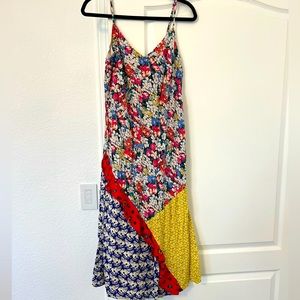 Floral and pattern Anthropologie Dress size Medium